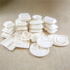 Empaques biodegradables, embalaje biodegradable ecológico, caja de alimentos para pulpa de caña de azúcar - Product Image 6