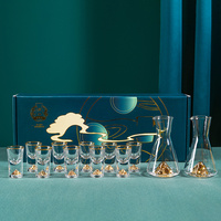 Vente en gros Ensemble de verres à liqueur Jinshan créatifs et simples de style chinois