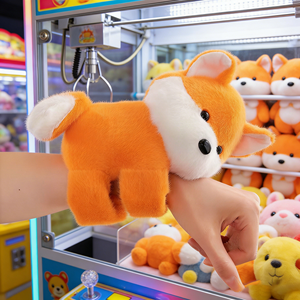 Peluches personnalisées douces <span class=keywords><strong>Shiba</strong></span> Inu de 8 pouces, jouets en peluche de dessin animé pour enfants, pour machines à griffes - Product Image 1