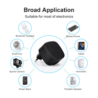 Allemagne Pays-Bas Marché russe Chargeur mural USB certifié CE 5V 0.5A/5W avec protection OTP 10W/7W Puissance de sortie