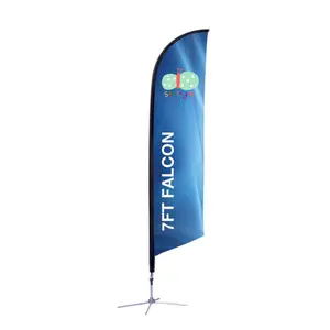 China online shopping best selling items first rate serviceable outdoor exposure hot sale promotion beach flag