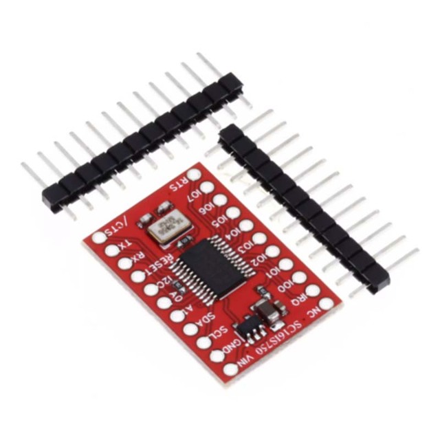 MCU-750 SC16IS750 Single UART with I2C-bus/SPI Interface
