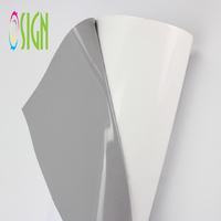 Vinilo imprimible de PVC OSIGN, vinilo autoadhesivo blanco brillante/mate de alta calidad para decoración de boda de pista de baile