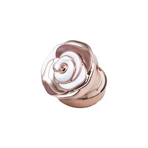 Nouveau design étui à coussin d'air haut fleur rose rond étui à coussin d'air rose pour étui à cosmétiques - Product Image 4