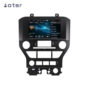 适用于福特野马2015-2020 Android 10 4 + 64车载多媒体播放器GPS导航头收音机音频立体声磁带录像机IPS