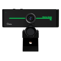 Gsou UHD 8MP manuel odaklama Web Cam Webcam 4k 60fps Web Cam dönemi Pc kamera mikrofon ile Usb ABS Gua stok Webcam 4k Full Hd