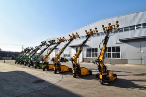 CE omologato 600Kg 800Kg elettrico pietra lastra gru sollevamento Robot vuoto vetro sollevatore per granito - Product Image 6