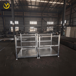 מדף משטחים נסטאיינר מפלדה Q235 מצופה אבקה, מותאם אישית של Easylink, עמיד בפני רעידות, ניתן לפירוק וניתן לערום. - Product Image 6