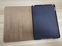 Étui rigide en polycarbonate noir SUNNY pour iPad 9.7/10.2/10.5 Pro/10.9 Air 4/11/12.9 2021 - Antichoc et étanche