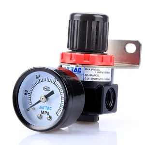 Regulador de pressão para fonte de ar airtac, regulador pneumático ar2000 ar1500
