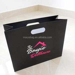 حقيبة للمتسوقين من الورق المقوى مصقولة حسب الطلب مع شعارك - Product Image 5