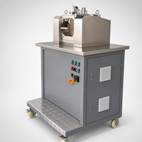 Máquina de Peletización de Plástico, Molino Mezclador de Dos Rodillos para Laboratorio, Granuladora de Compuesto de Color para Masterbatch, Escala Piloto, Calentamiento Eléctrico, CE