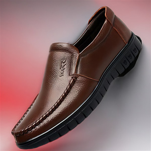Nouvelles Chaussures en Cuir pour Hommes 2026 – Mocassins Décontractés à Semelle Souple pour Affaires – Prix de Gros - Product Image 3