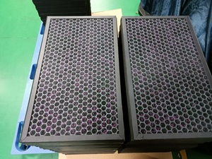 Youjie than hoạt tính Bảng điều chỉnh Bộ lọc không khí hiệu quả 99.9% 500cfm loại bỏ mùi Nhà sản xuất - Product Image 2