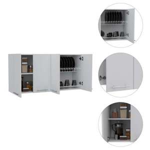 Gabinete De Pared Sitka, Dos Divisiones Espaciosas, Cuatro Puertas - Product Image 6