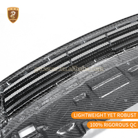 Grille principale de remplacement de haute qualité, style MSY modifié, pour Land Rover Range Rover Sport 2024, accessoires de mise à niveau en fibre de carbone