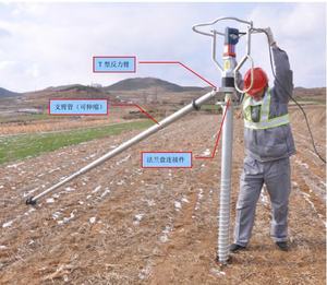 China Fabrikant Grond Schroevendraaier Voor Zonne-Energie Montage Aarde Anker Hydraulische Heimachine - Product Image 2