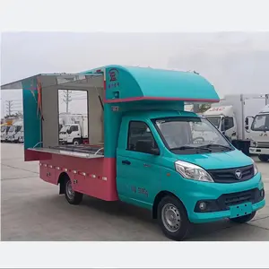 Atacado FOTON tamanho pequeno Ice Cream Cart Mobile Food Vending Truck para Venda no Camboja
