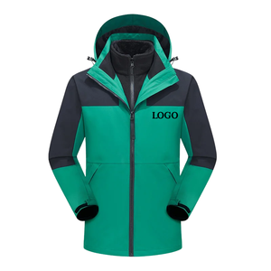 <span class=keywords><strong>Veste</strong></span> d'hiver softshell respirante, coupe-vent et imperméable en 2 pièces avec fermeture éclair pour le <span class=keywords><strong>ski</strong></span>, la randonnée et les activités <span class=keywords><strong>de</strong></span> pluie - Vente en gros - Product Image 4
