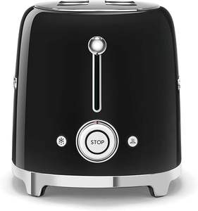 <span class=keywords><strong>Grille</strong></span>-<span class=keywords><strong>pain</strong></span> <span class=keywords><strong>SMEG</strong></span> 2 fentes avec 6 préréglages, fonction de décongélation et bac à miettes amovible (Noir) - Product Image 4