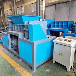 Krachtige Papieren Karton Dubbele Shredder Machine Geschenkverpakking Kartonnen Doos Chipping Shredders Machine - Product Image 6