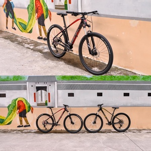 Nueva Bicicleta de Montaña con <span class=keywords><strong>Frenos</strong></span> de Disco Hidráulicos, Cuadro de Fibra de Carbono, 12 Velocidades Shimano, Llantas Gruesas de 29 Pulgadas, Absorción de Impactos, Bicicleta para Adultos - Product Image 5
