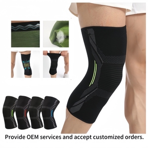 Bantalan lutut olahraga Neoprene, pelindung lutut kualitas tinggi untuk meringankan nyeri sendi dan kompresi untuk angkat beban - Product Image 3