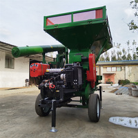 Machine à décortiquer le maïs automatique au diesel avec système de retrait des semences et de séparation des grains
