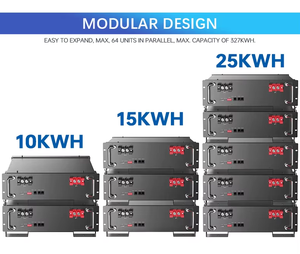 แบตเตอรี่ลิเธียมไอออนคุณภาพดีขายดี สำหรับระบบโซลาร์เซลล์ 24V 48V 100a 200ah 300ah แบบติดตั้งบนแร็ค - Product Image 5