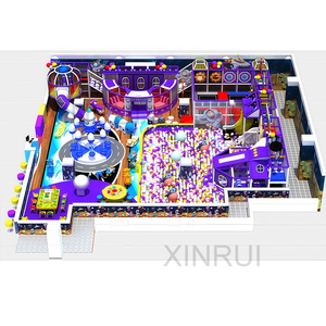 Nhà Máy Giá không gian theo chủ đề với tên lửa và công viên Trampoline khu vực sân chơi trong nhà, thiết bị giải trí cho nhà trẻ - Product Image 6