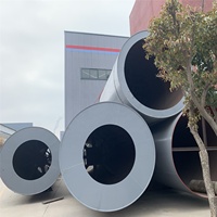 Nouveau système de four rotatif Honeke 3x60m avec refroidisseur, préchauffeur, construction contrôlée par PLC, moteur à engrenages, roulement à longue durée de vie, 95500W