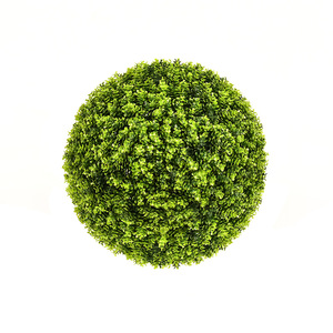 Boule de <span class=keywords><strong>tour</strong></span> de <span class=keywords><strong>pin</strong></span> de plante de simulation boule d'herbe verte marguerite boule d'herbe centre commercial décoration d'activité de mariage - Product Image 5