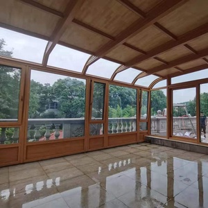 Fournisseur <span class=keywords><strong>de</strong></span> qualité garantie <span class=keywords><strong>Solarium</strong></span> Véranda fermée Conservatoire Jardin d'hiver quatre saisons Aluminium Appartement contemporain - Product Image 3