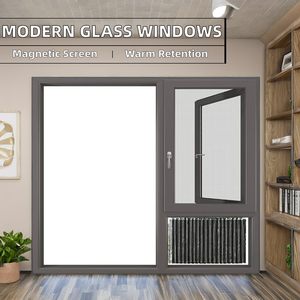 Mục đích làm đôi Men cách âm hợp kim nhôm cửa sổ cho ngôi nhà - Product Image 6