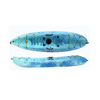 Nouveau design 3 personnes sièges de pêche Pvc bateau de pêche lacs et rivières bateau/Kayak petit dauphin plastique coloré plastique famille 2 + 1 2 pièces