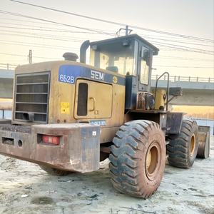 Penjualan terlaris pabrik 5Ton digunakan 652B roda pemuat depan sekop pemuat KYB pompa hidrolik CNHTC Steyr mesin - Product Image 3