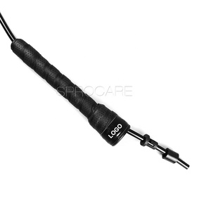 <span class=keywords><strong>Corde</strong></span> de vitesse réglable, <span class=keywords><strong>corde</strong></span> en <span class=keywords><strong>vinyle</strong></span> PVC de 5mm d'épaisseur, poignée légère avec poignée en caoutchouc robuste, conçue pour le confort et la transpiration - Product Image 6