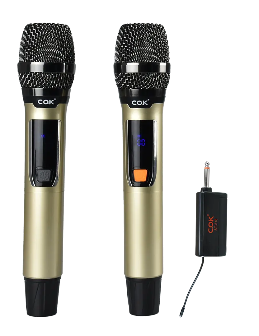 Professional boya knowles smart mics dual microphone for interview shure karaoke with wireless UHF