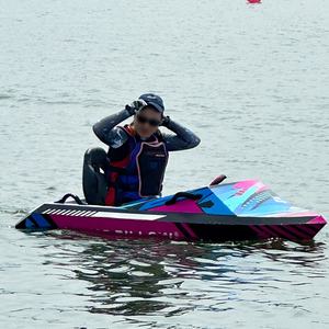 <span class=keywords><strong>Jet</strong></span> Boat électrique Mini bateau à moteur de course Fibre de verre Aqua Kart Go-Karting <span class=keywords><strong>sur</strong></span> l'eau et la <span class=keywords><strong>mer</strong></span> - Product Image 5