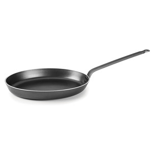 Padella ovale antiaderente in alluminio da 30 cm per uso su piano cottura - Product Image 1