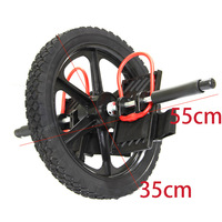 Kingace Steel Power Feet AB Roues pour la salle de sport et la maison-Équipement d'exercice abdominal durable antidérapant