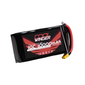 Batería de Litio de Alta Velocidad para Drones, 10000mAh 6S2P 216Wh, Paquete de Iones de Litio de Alta Potencia para Drones de Carreras FPV, Aviones RC, Multirrotor - Product Image 2