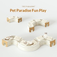 Décoration d'intérieur créative et interactive pour animaux de compagnie, idéale pour vitrine