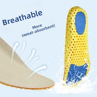 Semelles orthopédiques, coussinets de correction pour pieds plats, soulagement de la douleur au pied, respirantes, anti-transpiration, semelles de sport