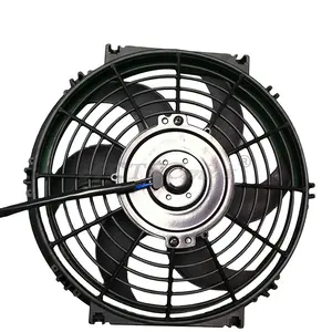 6叶片散热器电动风扇电机12v汽车AC.117.259 10英寸12伏80w汽车空调系统风扇电机