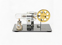 Modèle de générateur à moteur Stirling - Kit de moteur à vapeur haute puissance pour expériences scientifiques et éducation
