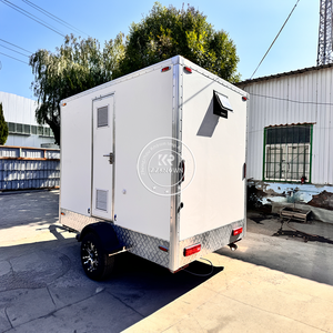 <span class=keywords><strong>Location</strong></span> de remorque de toilettes portables 2.9m Salle de <span class=keywords><strong>bains</strong></span> mobile pour la construction et <span class=keywords><strong>les</strong></span> emplacements extérieurs - Product Image 4