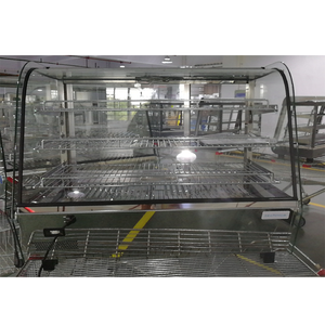 Présentoir de comptoir pour aliments chauds/présentoir de chauffe-collation/vitrine de chauffe-plat en verre avec CE - Product Image 6