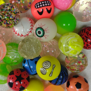 Pelotas de salto de 27mm, pelotas de rebote, mezcla de pelotas hinchables para niños y máquinas expendedoras de cápsulas - Product Image 4