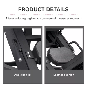 Hot Sale Commercial Gym Equipment Fitness Plate Loaded <strong>Leg</strong> Strength Sports Training 45 Degree Hack Slide Squat <strong>Leg</strong> <strong>Press</strong> <strong>Machine</strong> - Product Image 5